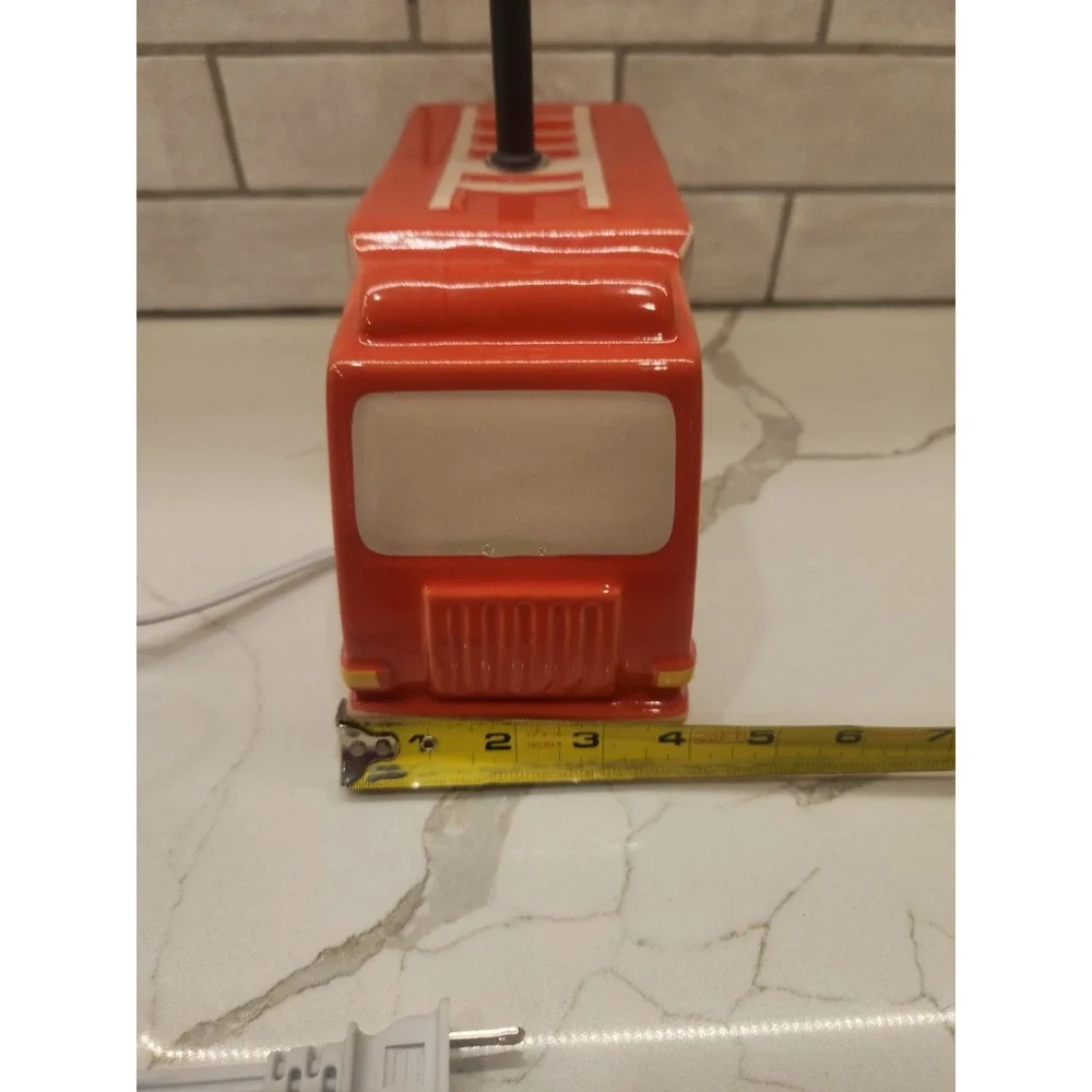 Target Discontinued‎ Children's Fire Truck Lamp With Dalmation Dog-WORKS